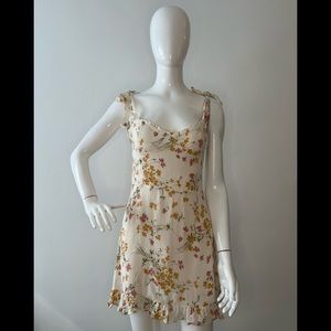 REFORMATION Summer Floral Mini Dress